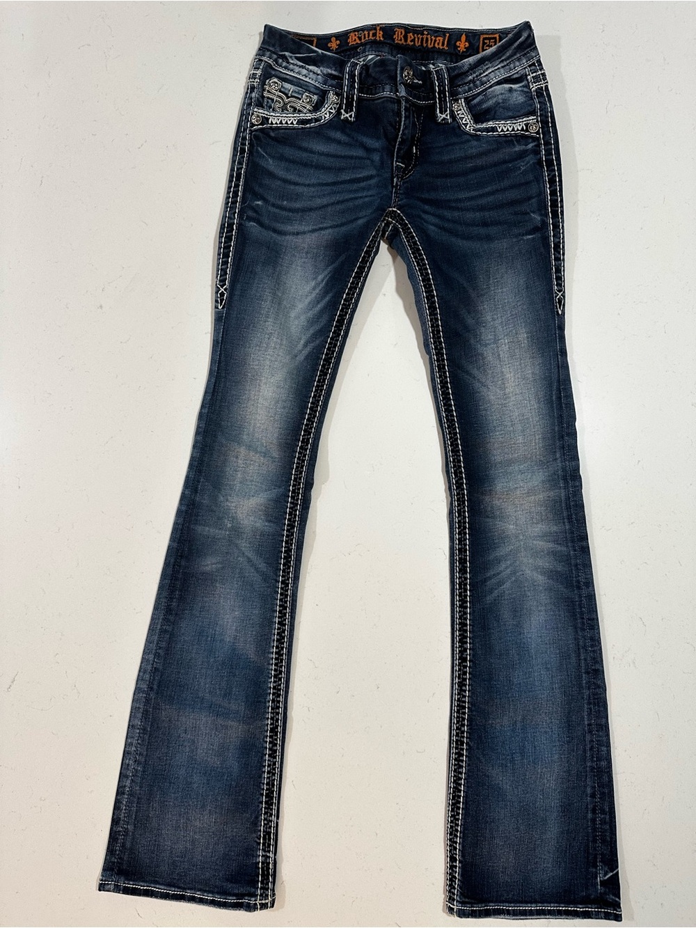 Rock Revival Bootcut Jeans - Size 25 - Picture 2 of 11